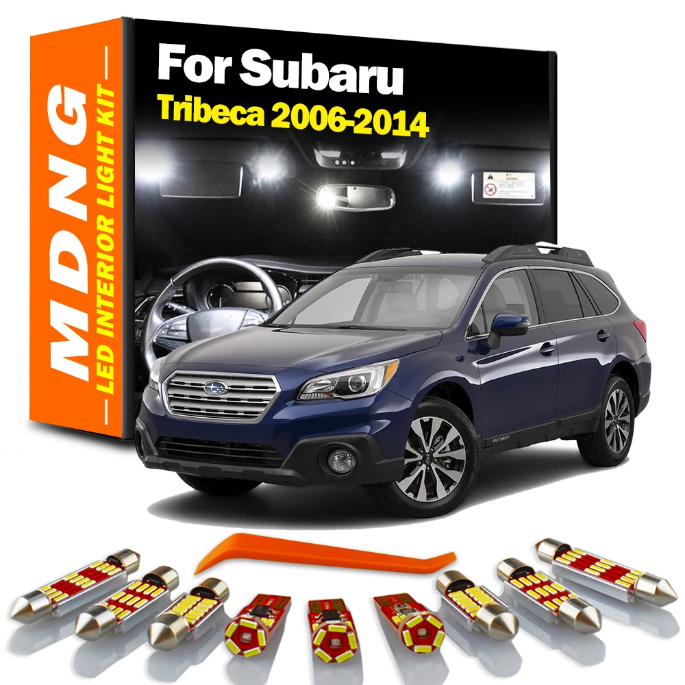 

MDNG, 14 шт., фонарь для автомобиля Subaru Tribeca 2006-2010, 2011, 2012, 2013