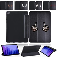 case for samsung galaxy tab a7 10 4 inch 2020 sm t500 sm t505 leather tri fold tablet cover for galaxy tab a 10 1 sm t510 t515