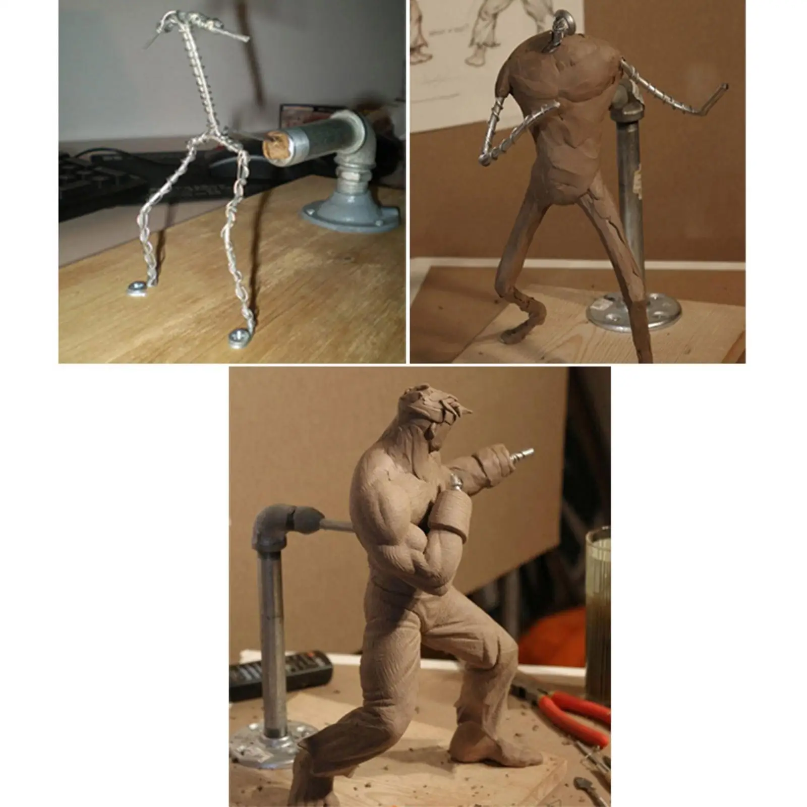 

Керамика Глина скульптура кронштейн моделирование HobbyTools 24x24x1 7 см