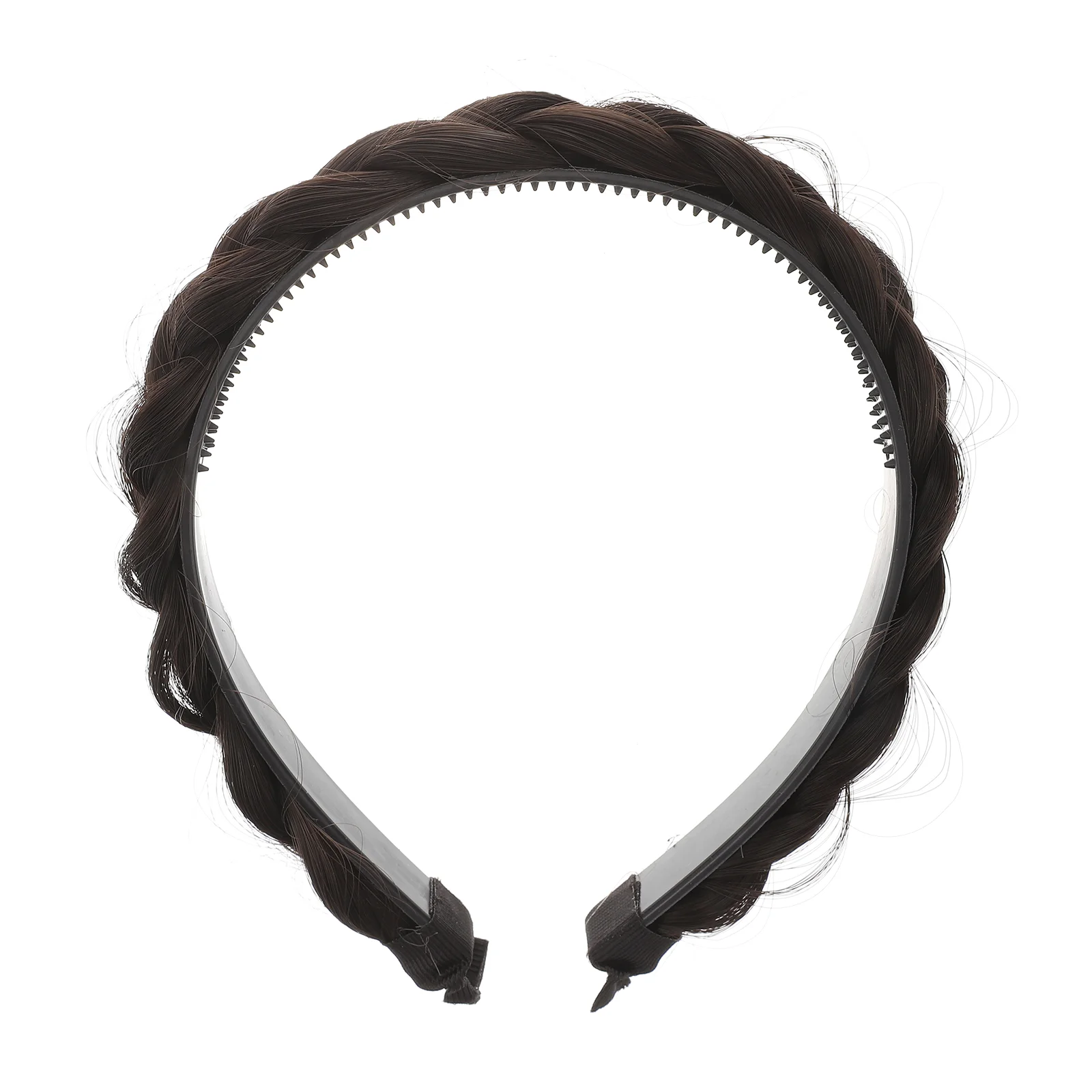 

Toothed Braid Headband Braided Hair Ties Women Headdress Fishtail Hoops Abs Girls Women's