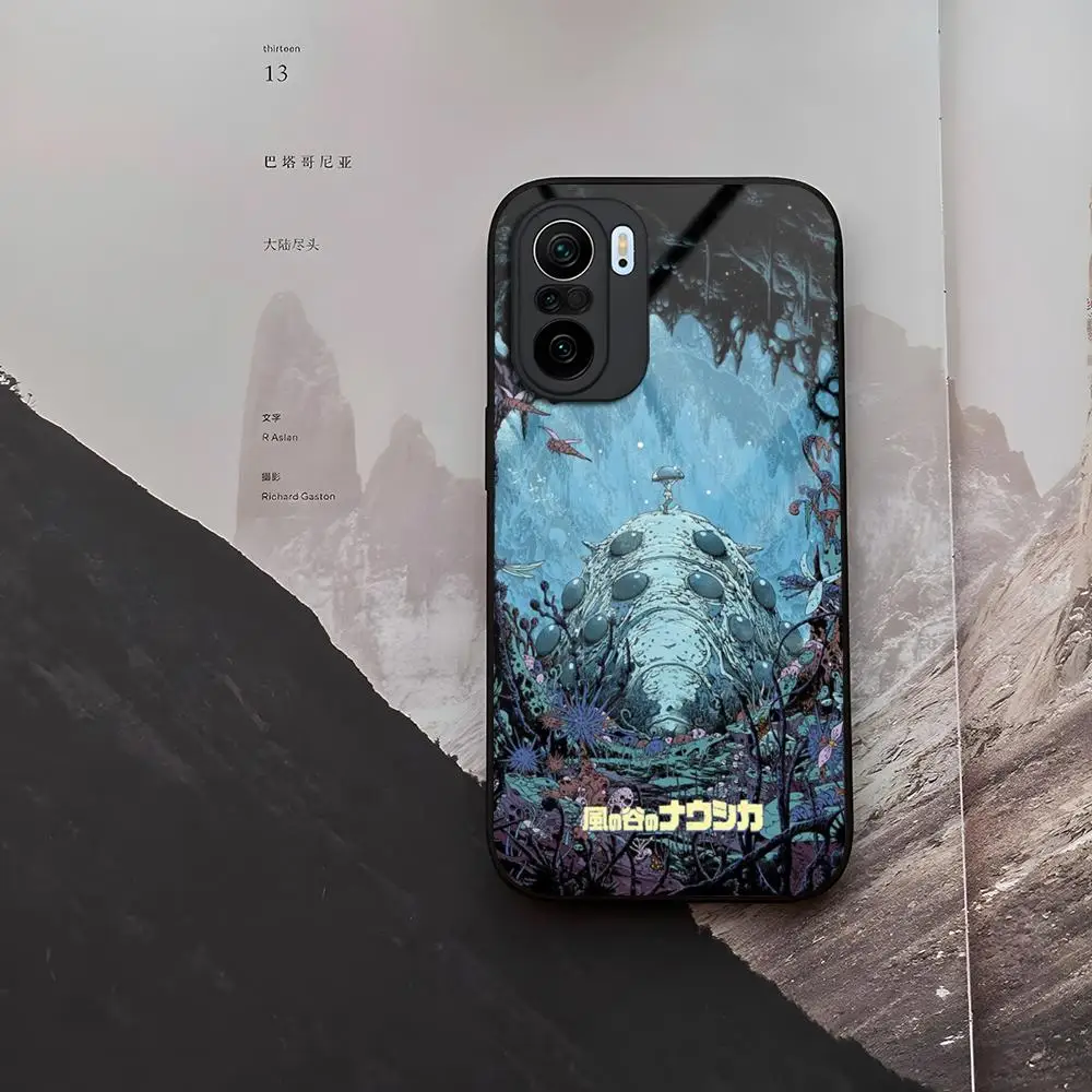 Nausicaa Valley Wind Аниме Чехол для телефона из закаленного стекла Xiaomi 14 12 Lite Pro 13 11t lite POCO M6
