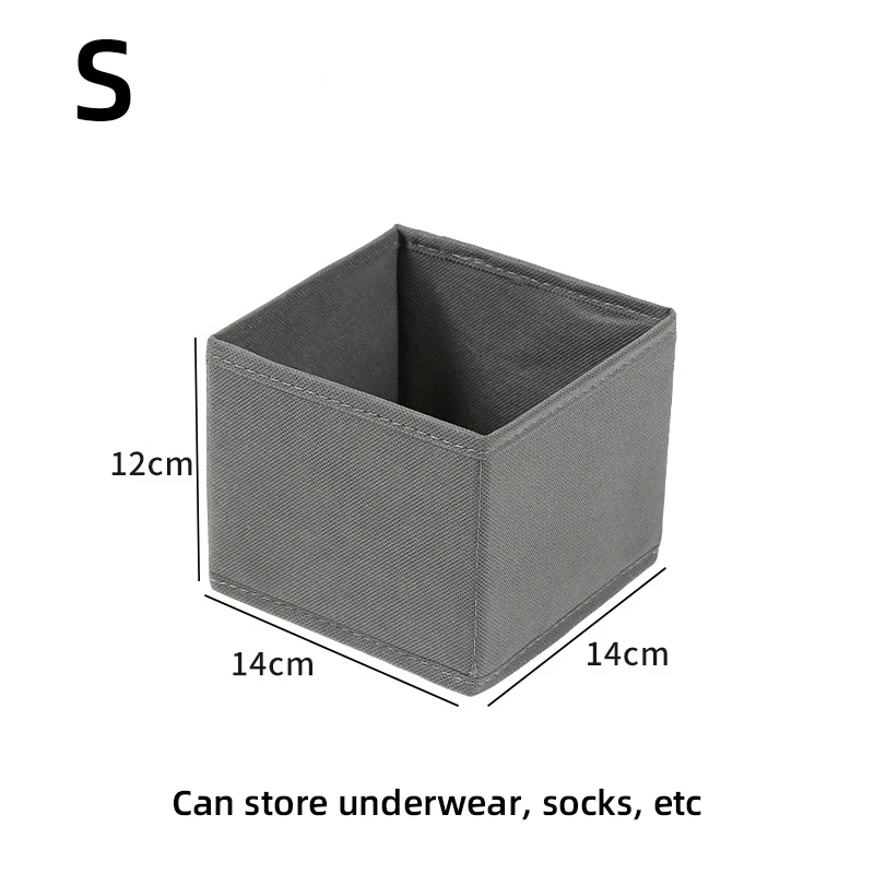 

Складной органайзер для белья серого цвета