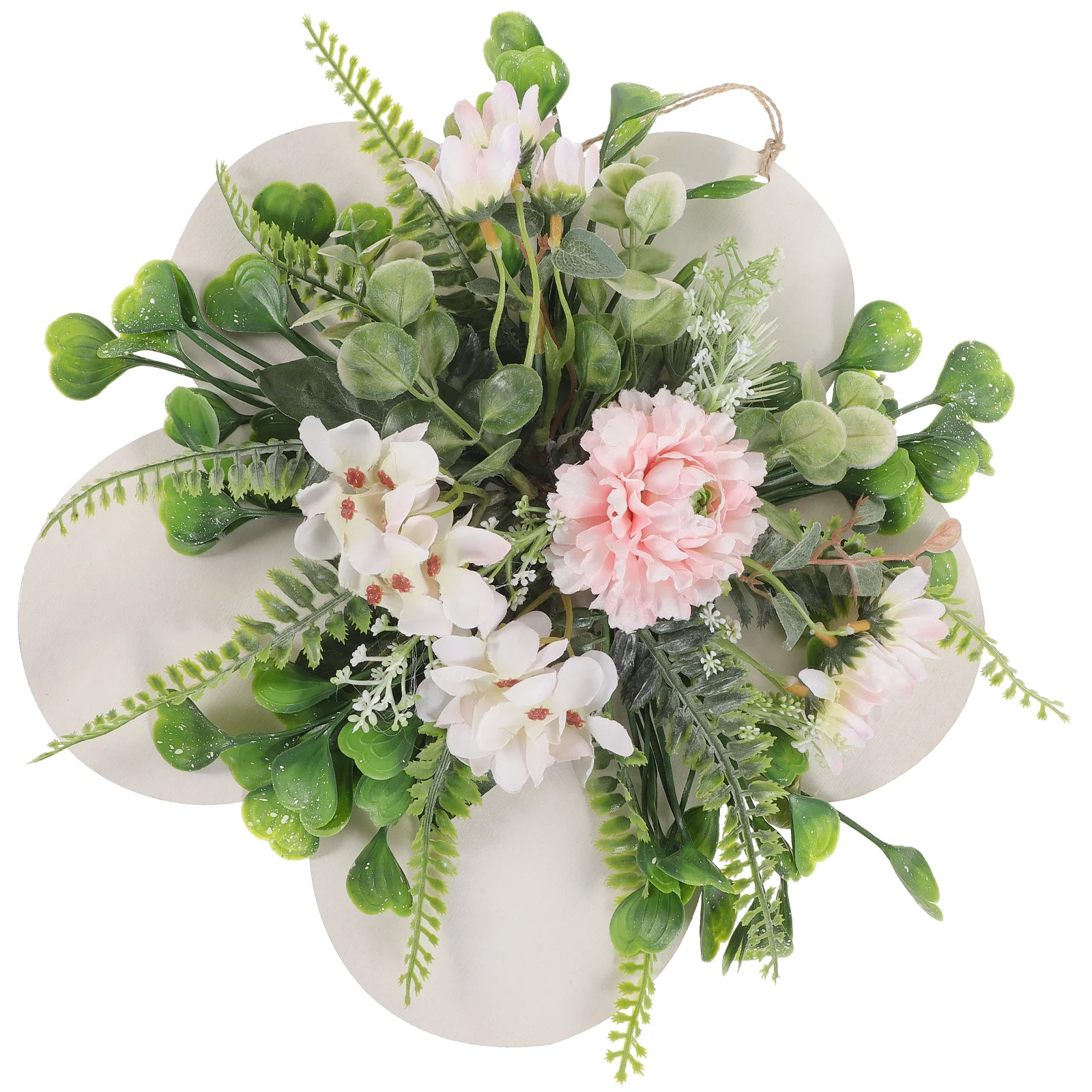 

Simulated Flowers and Plants Decorative Wreath Simulation Flower Decoration Door Ornament