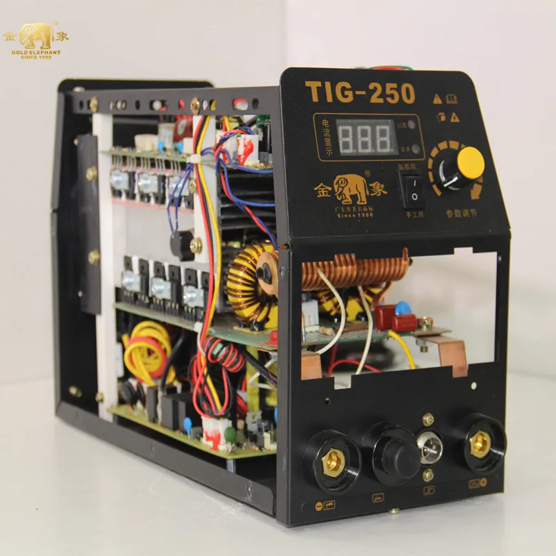 

GOLDEN ELEPHANT DC INVERTER TIG WELDING Machine Argon Welding Equipment 250 Welder of Tig Machine AC Motor 220V/380V 250A/20V 12