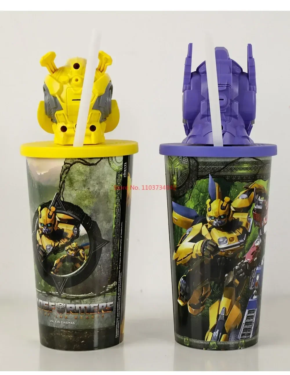 Оригинальный Кубок для попкорна с изображением взращивания зверей клуба Optimus Prima