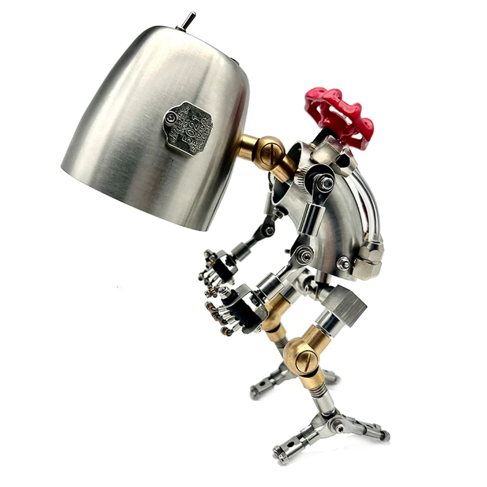 

Промышленная настольная лампа в стиле стимпанк в стиле ретро для спальни, бара и ресторана, креативная настольная лампа-робот с американско...