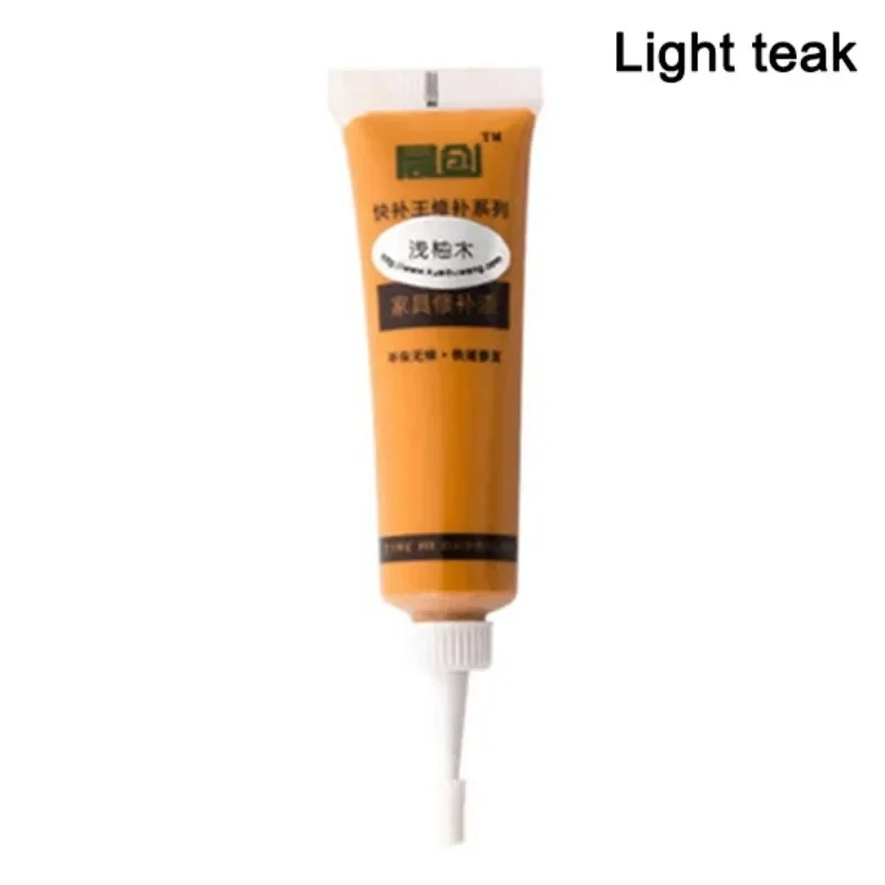 

Цветная паста для гостиной, деревянный пол, царапины, светлый тик, мебель из массива дерева, ремонт линии ног, краска, крем, инструменты