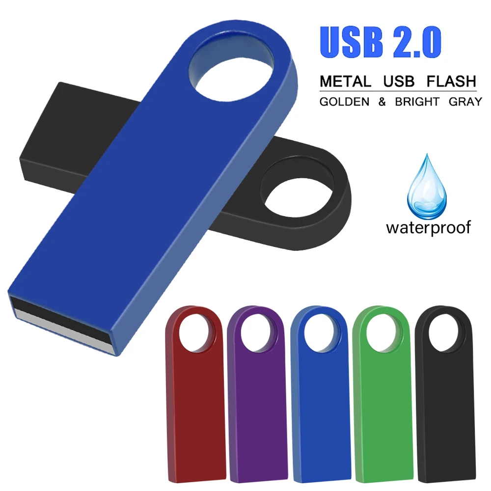 Флеш-накопитель металлический флеш-диск USB 2 0 100 ГБ 16 8 32 128 64 | Компьютеры и офис