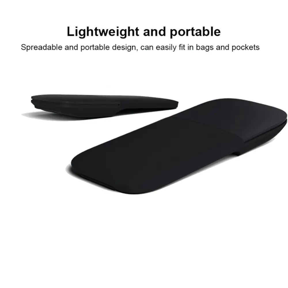 

Mini Wireless Mouse Bluetooth 4.0 Mouse 2.4gusb Wireless Receiver Folding Mute Mouse For Microsoft Computer Mouse For Computer