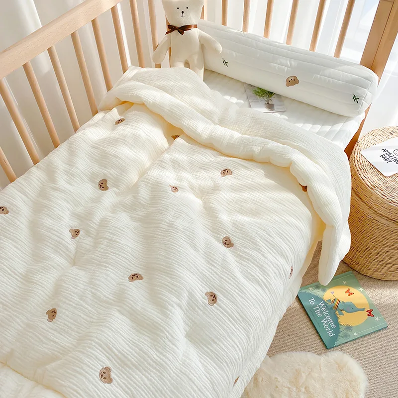 Winter Newborn Thermal Soft Fleece Swaddle Wrap Bedding Set Cotton Quilt
