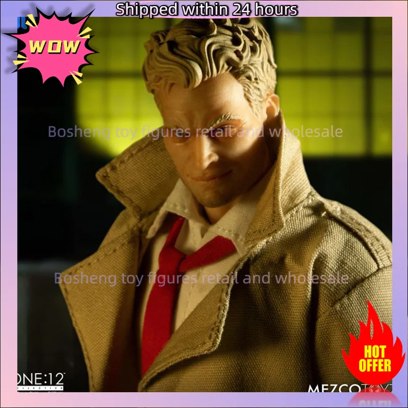 Фото Оригинальный MEZCO TOYZ One: 12 Collective Constantine Deluxe Edition, в наличии, коллекция аниме, фигурки, модель игрушки №4