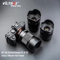 viltrox 24mm 35mm 50mm 85mm f1 8 sony e camera lens auto focus full frame prime large aperture portrait fe for sony e mount a7