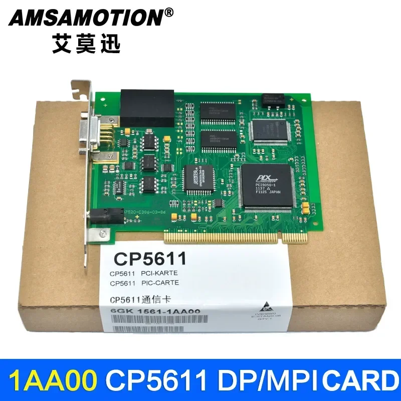 CP5611 PCI PROFIBUS MPI PPI карта 6GK1561-1AA00 коммуникационная 6GK 15611AA00 для Siemens S7-200 300 400PLC 1 год