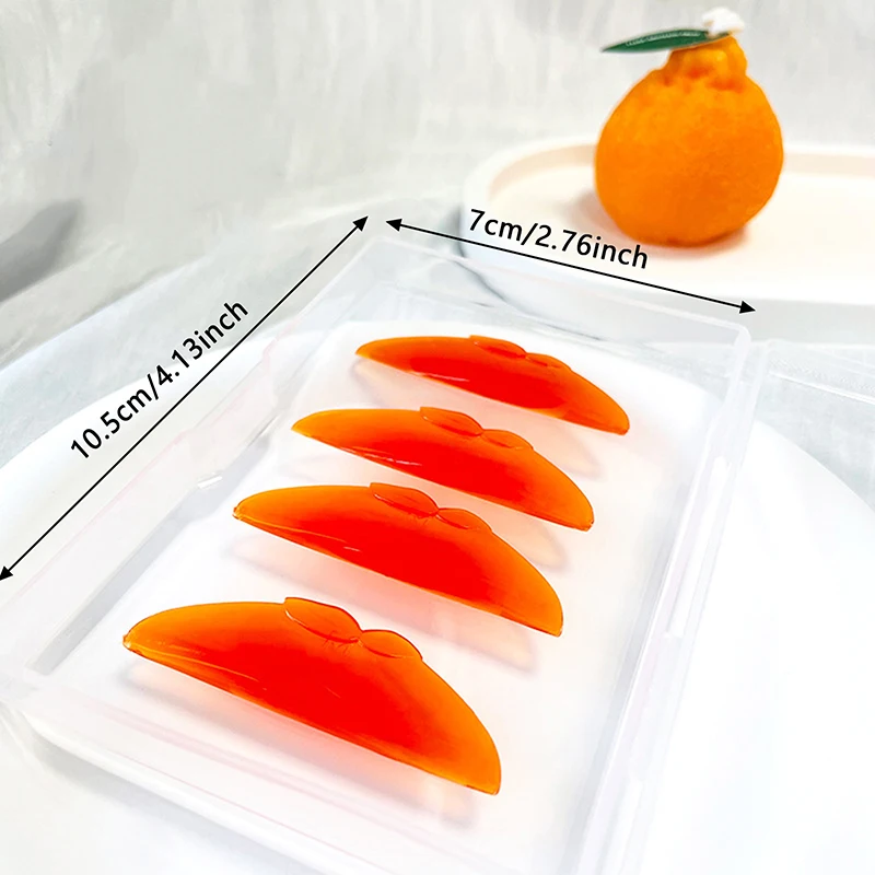 2 пары силиконовых подушечек для завивки ресниц без клея липкие стержни щит