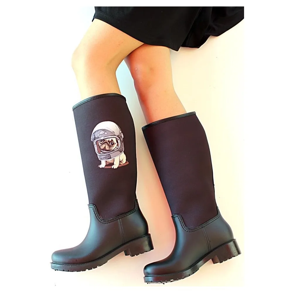 

Dorlie Black Women 'S Waterproof Rain Waders Ç20254