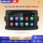 Автомобильный DVD-плеер Android 10, мультимедийный плеер для Dacia, Renault Duster, Lada Xray 2, радио, стерео, Wi-Fi, 4G, SWC, BT, 2G, по самой низкой цене