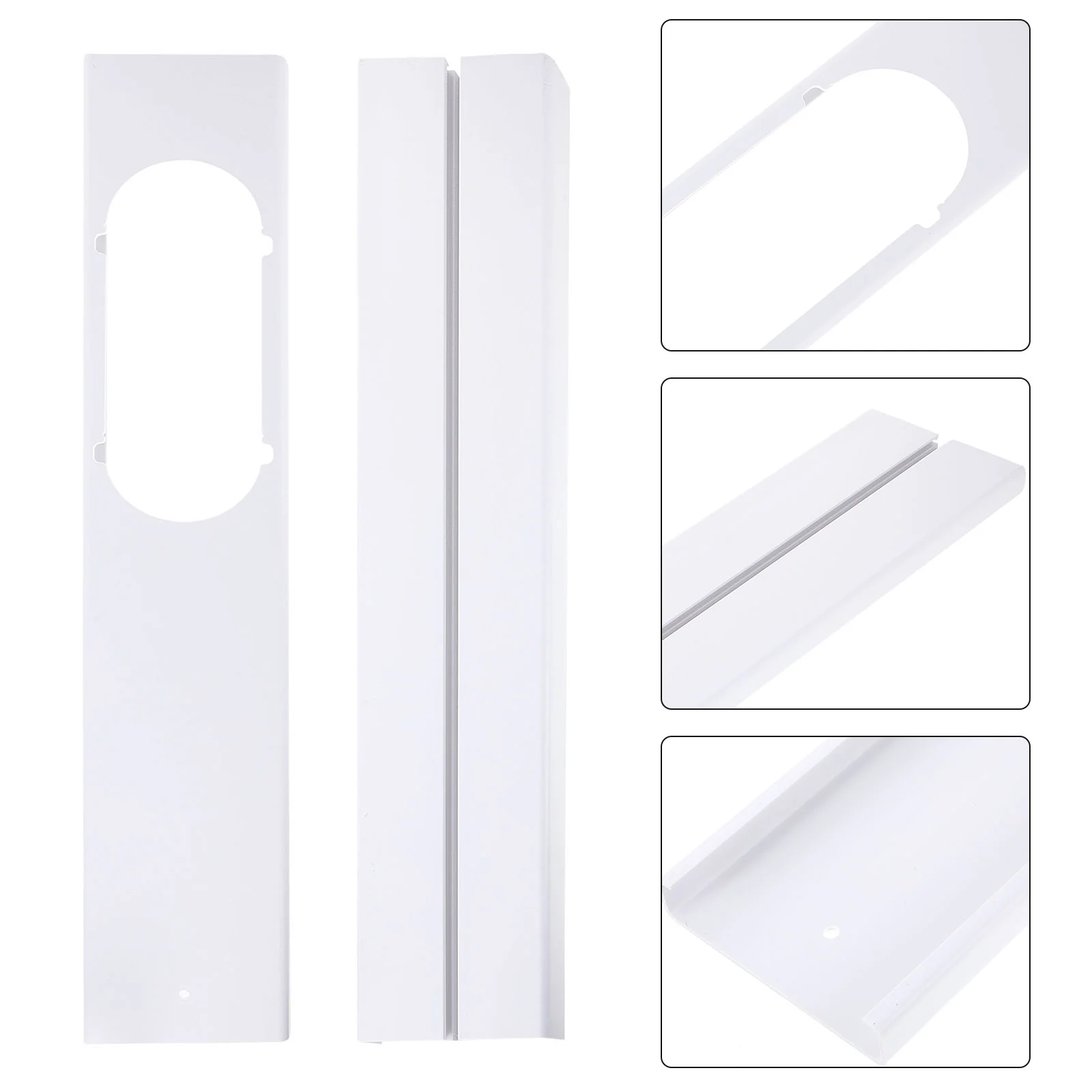 

Ac Kit Window Air Conditioner Vent Portable Sliding Sealadjustable Slide Plates Windows Door Panels Side Universal Panel Exhaust