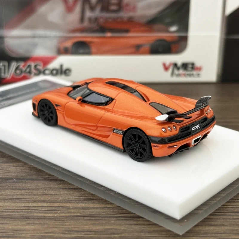 Новые акции VMB 1/64 CCXR оранжевого цвета модель автомобиля из смолы в 2024 году