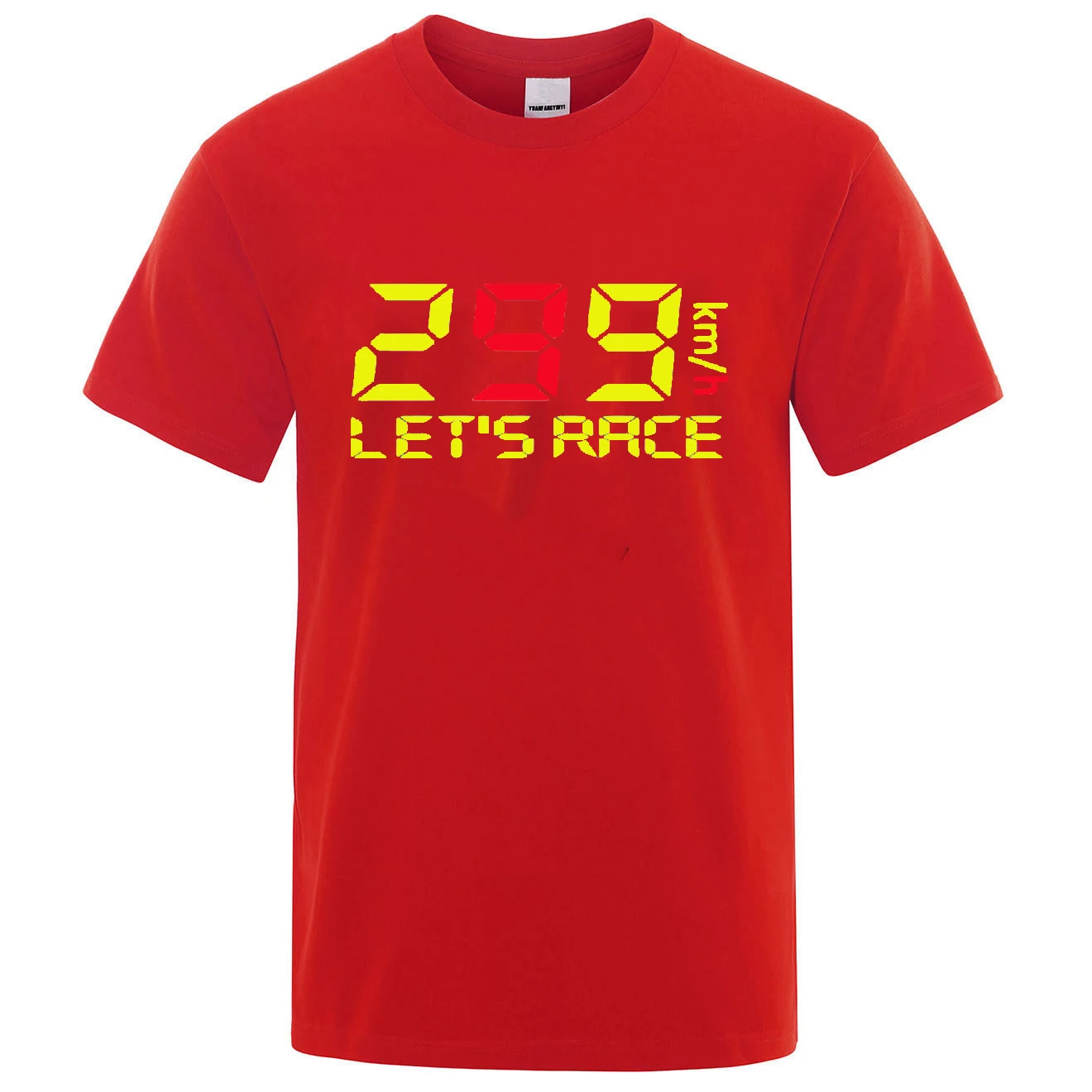 

Autumn And Summer New Cotton Men's Simple Colorful Printed T-shirt t shirt Speedometer Pattern Car Motorbike Club Casual Clothes