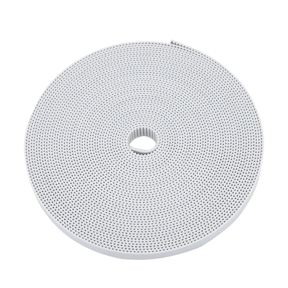 

3D Printer Accessories 2GT Timing Belt 10mm Rubber Synchronous Belt (White 10m)