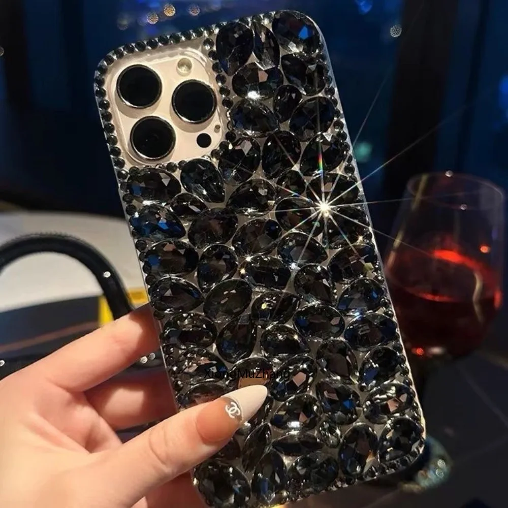 Роскошный Шикарный чехол с бриллиантами для Redmi 9 9A 9C Стразы 10 10A 10C 10X 11A 11Prime 12 12C 12R