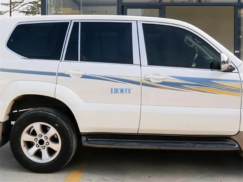 Фото Накладка на стойку окна боковой двери автомобиля для Toyota Land Cruiser 100 150 200 250 300 Prado FJ100 FJ120 FJ150 FJ200 FJ250 FJ300 1998-2024 №3