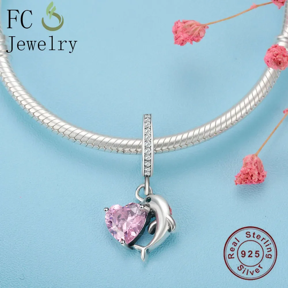 FC ювелирные изделия подходят оригинальные Подвески Pan браслет 925 Стерлинговое