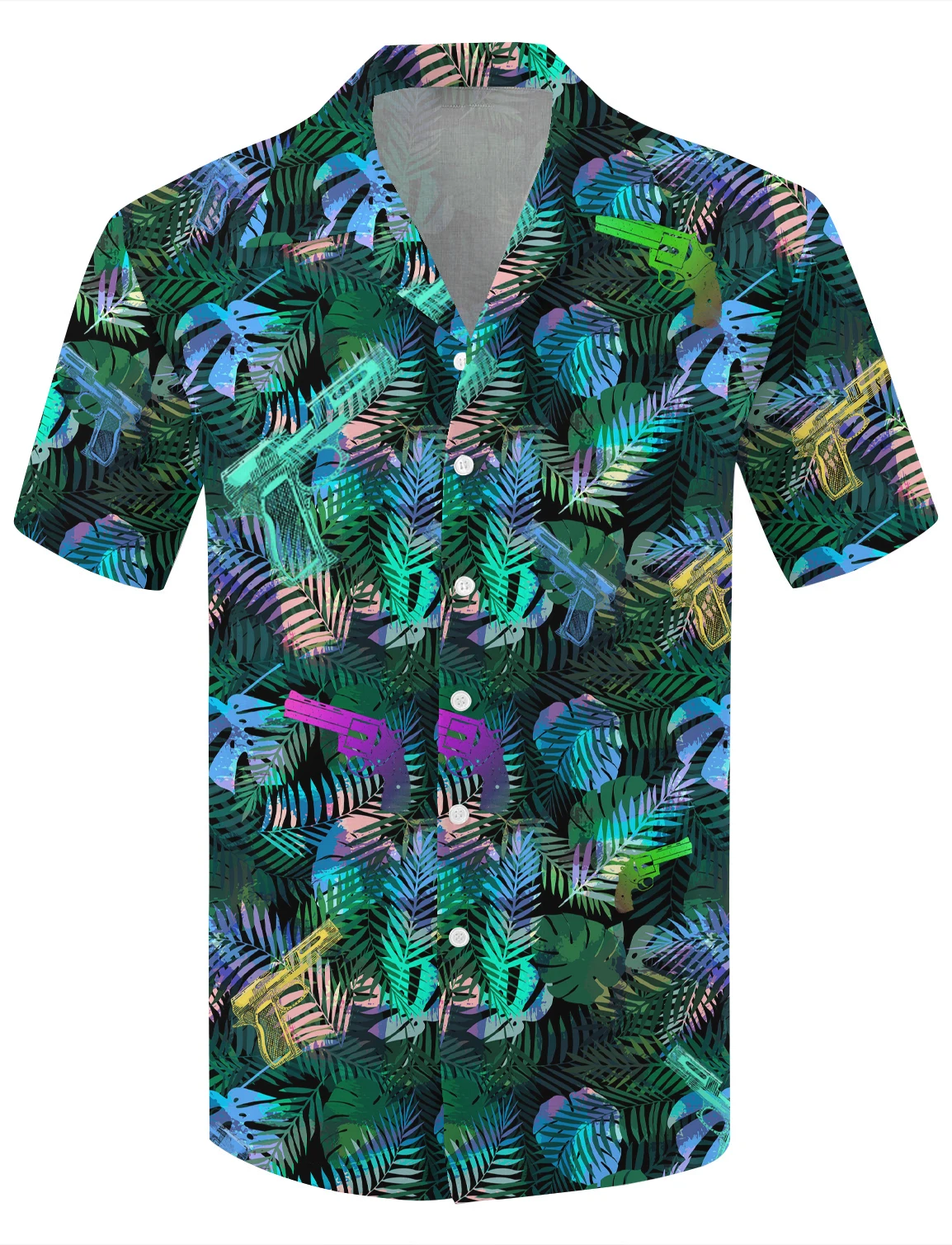 wa męska bluzka w paski z nieregularnym nadrukiem koszula krótkim rękawem Casualowa biznesowa Daily Street Extra large moda letnia S-5XL