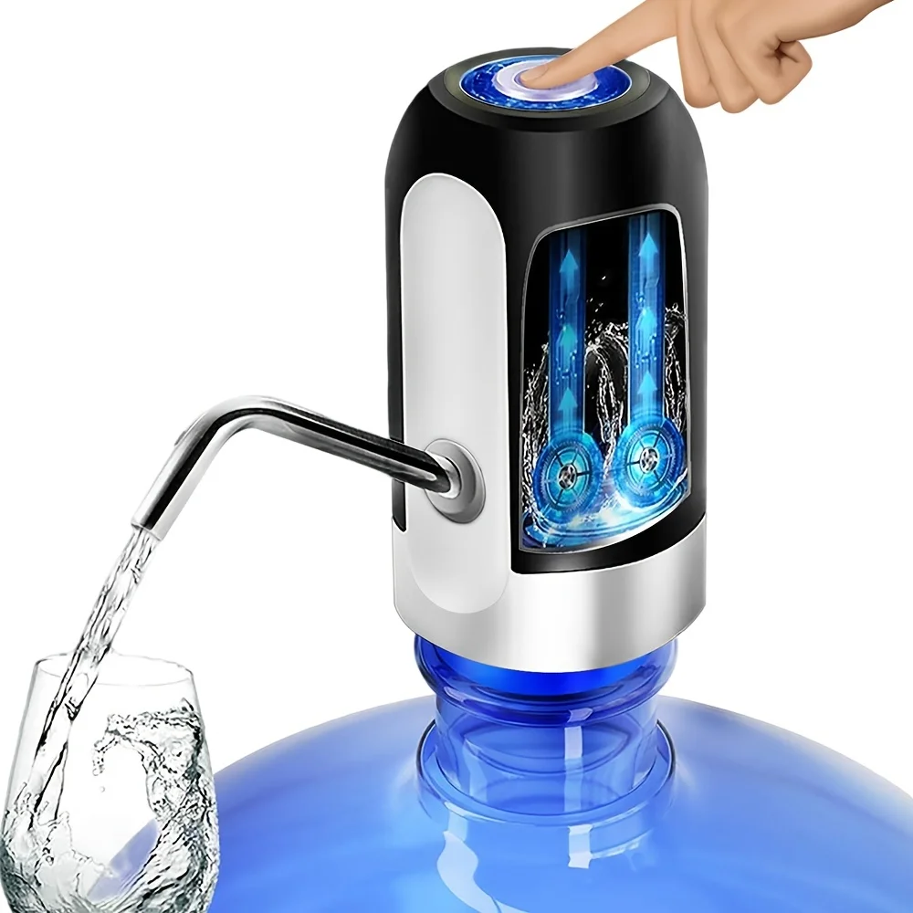 

1 шт., насос для бутылки с водой, 5 галлонов, USB-зарядка