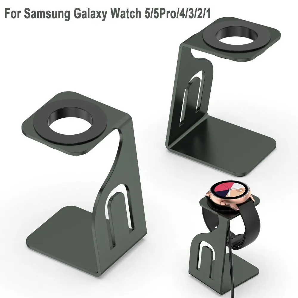 

Держатель док-станции для часов с дисплеем, подставка из алюминиевого сплава для зарядного устройства для Samsung Galaxy Watch 5/5Pro/4/3/Active1/2