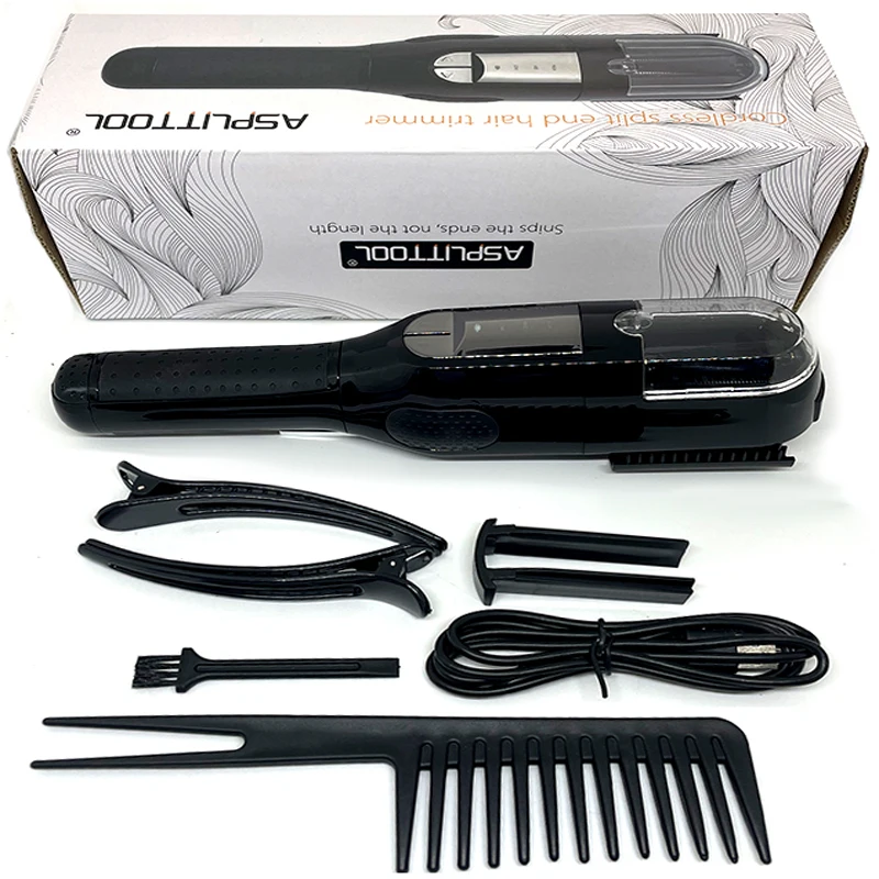 

Салоны салона красоты конечные волосы беспроводные фиксированные включает в себя дома для триммера 1/4-женщин и мужчин инструмент для разделения