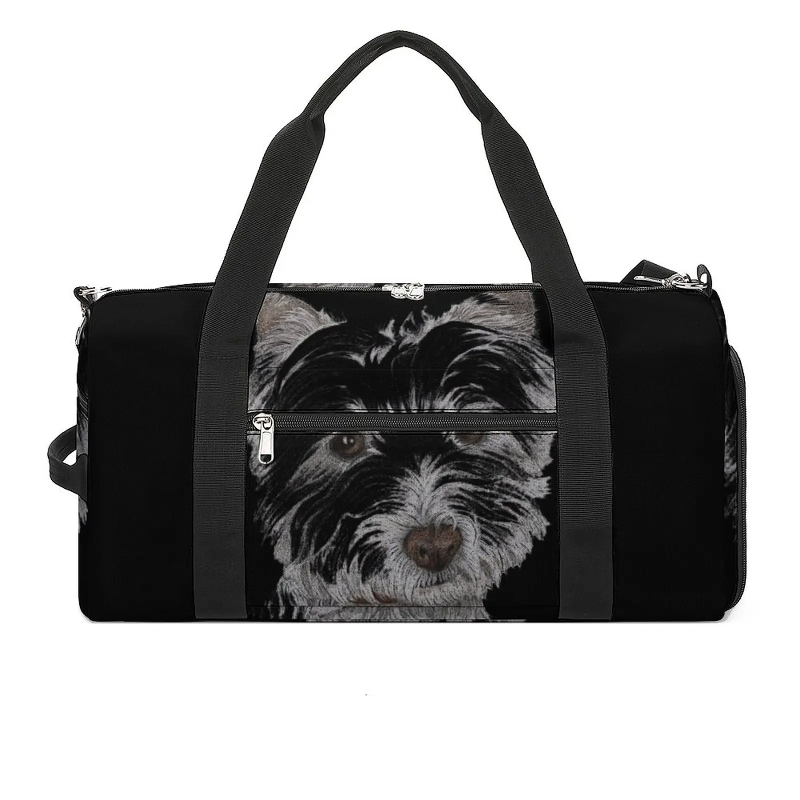 

West Highland White Terrier Gym Bag Westie Dog Portable Sports Bags Shoes Swimming Print Handbag Novelty Fitness Bag For Men
