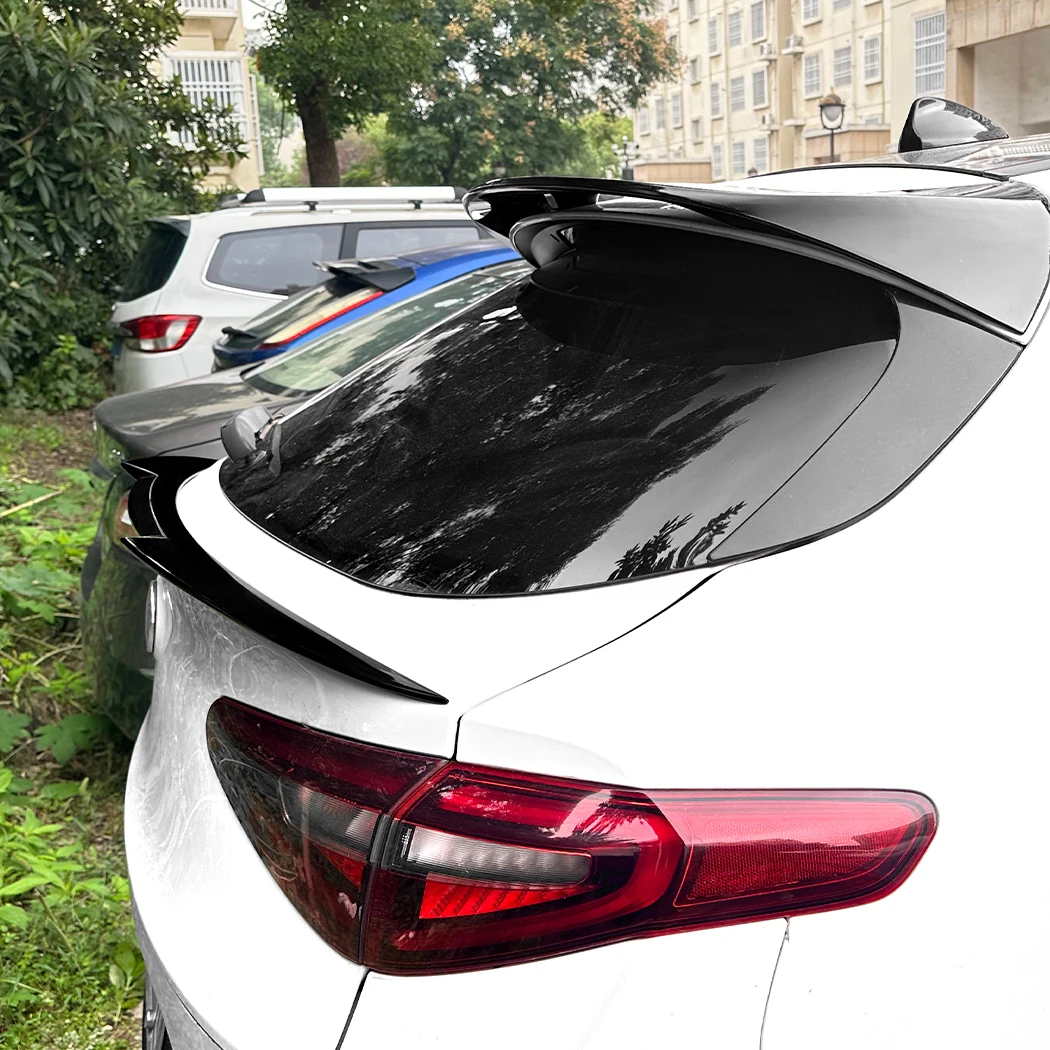 Для Alfa Romeo Stelvio 2017+ автомобильный задний крыши средний спойлер хвостовое крыло