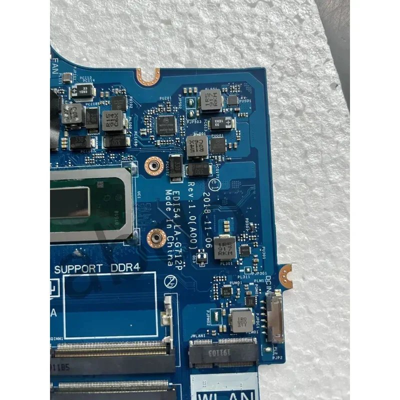 LA-G714P/LA-G712P Материнская плата. плата для ноутбука Dell Vostro 3583 Inspiron 3480 3580 3780. С