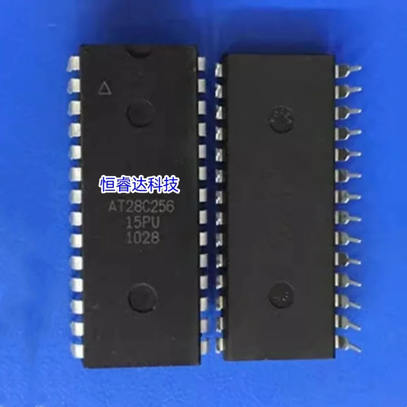 Новинка 100% оригинальная Φ AT28C256 28C256 DIP-28 AT28C256-15PU IC