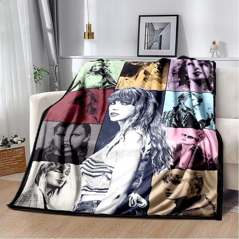 Flannel Throw Blankets Micro Fleece Cozy Plush Covers For Be