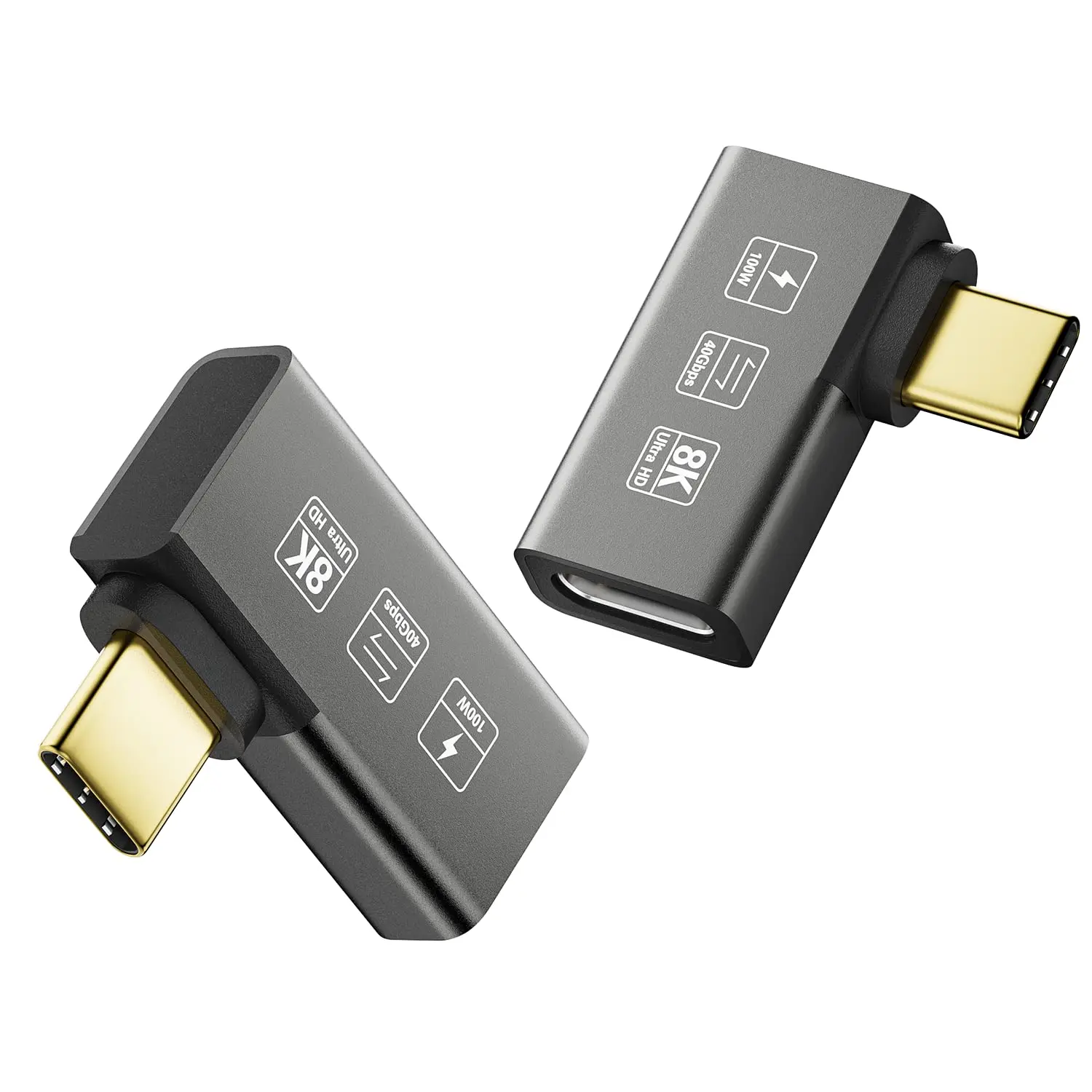 

USB4 8K Extension Connector Thunderbolt 4 Compatible Type-c Male to Female Converter 8K@60Hz Video 240W Fast Charging 40Gbps Dat
