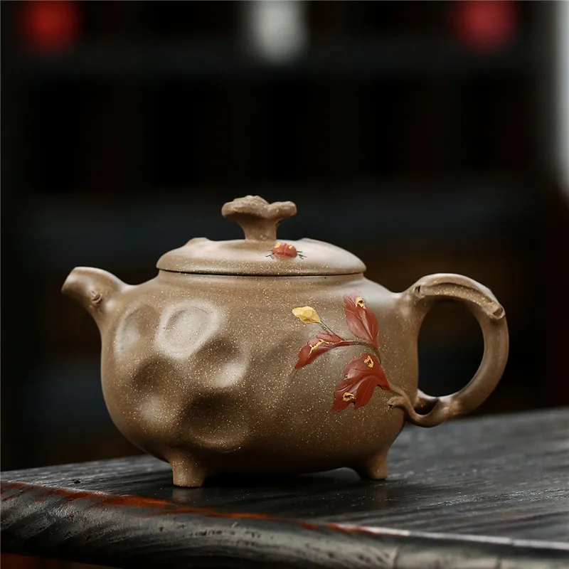 Yixing фиолетовый глиняный горшок ручной работы чай оригинальный мой старый