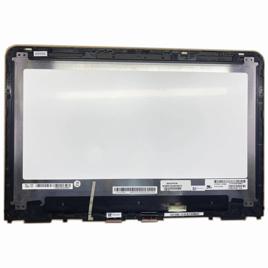 

LP133WH2-SPB6 13.3'' Laptop LCD Touch Screen Assembly for HP Pavilion X360 13U 13-U 13-U119TU M3-U Series 1366*768 856018-001