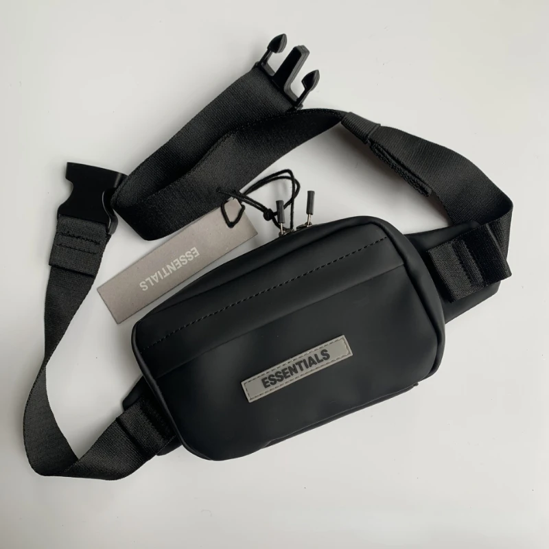 

Essentials Chest Bag Hip Hop Street Retro Waist Bag Single Shoulder Bag Messenger Mobile Phone Bag Fashion Bag Grab Bag