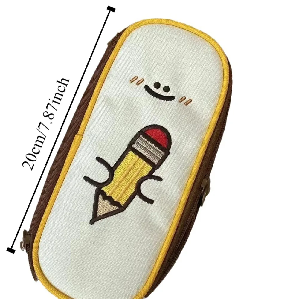 Многослойная милая сумка-карандаш для ручек большая вместительная косметичка