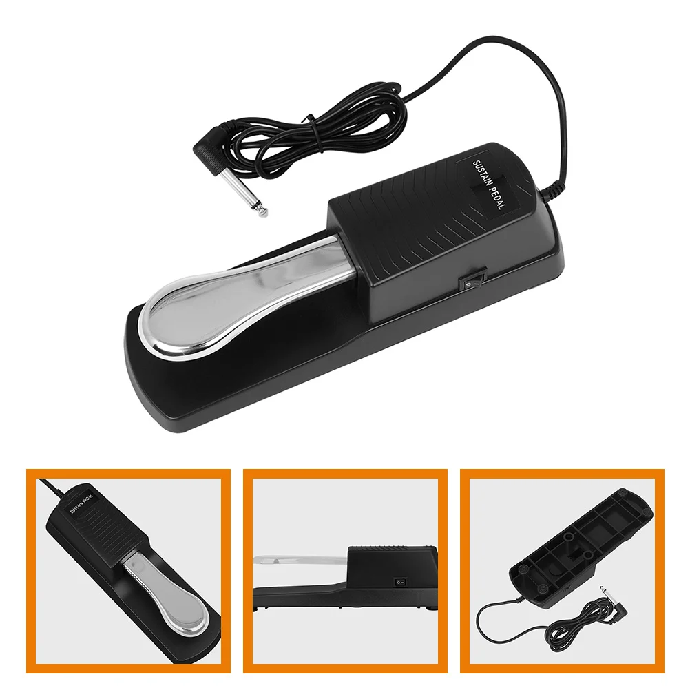 

Electric Piano Foot Pedal Continuation Keyboard Feet Sustain Electronic Pedals Parts Supplies