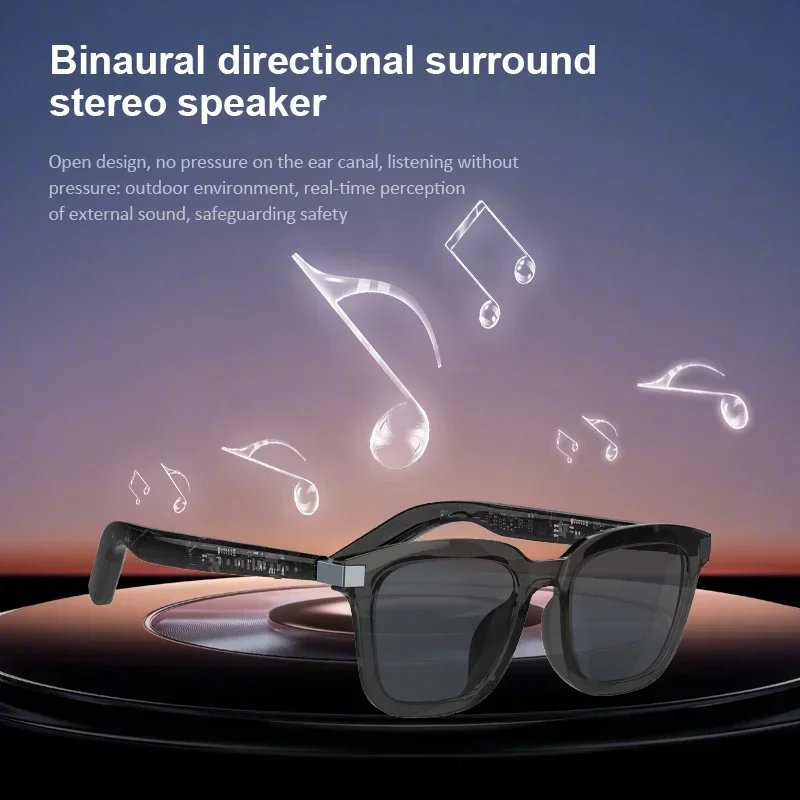 G06 умные музыкальные солнцезащитные очки, наушники, беспроводная Bluetooth-гарнитура, HIFI звуковые наушники, очки для вождения, громкая связь (art.: 3920cbb14fdd1) - 3920cbb14fdd1