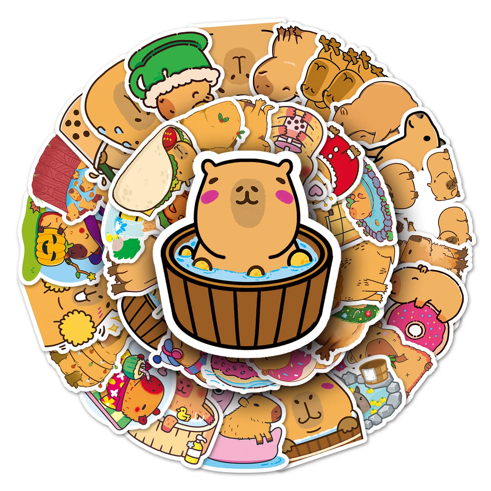 50 шт. водонепроницаемые наклейки для скейтборда багажа