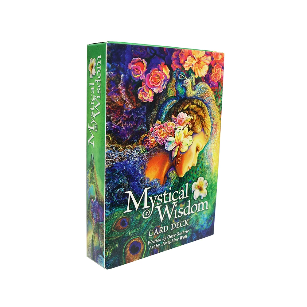 

in New Mystical Wisdom Divination Oracle Cards Deck Mysterious Fate English With Guidebook Tarot Cards for Beginners