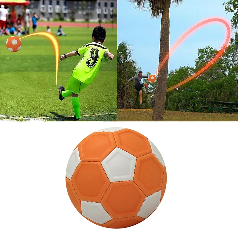 

Искривленный футбольный мяч, волшебный футбольный мяч для детей, идеально подходит для тренировок или игр на открытом воздухе