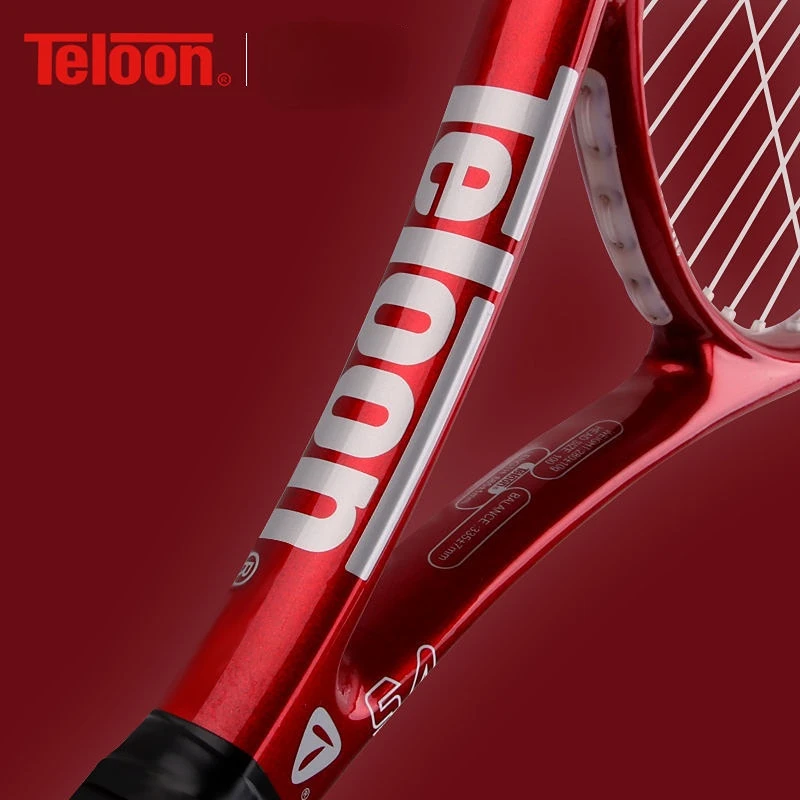 2022 Teloon Tennis racket beginner college student single rebound tennis trainer self-training device Professional quality