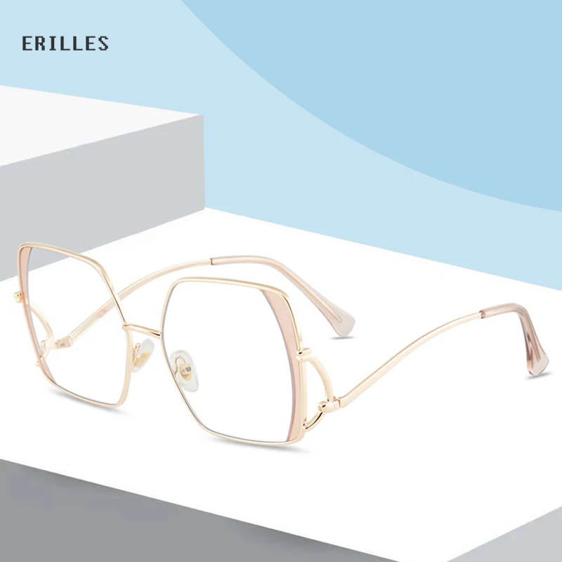 

Модные женские солнцезащитные очки в стиле ретро стильная оправа из сплава UV400 Солнцезащитные очки солнцезащитные очки для улицы солнцезащ...