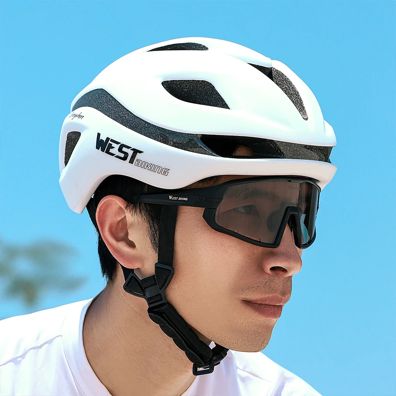 Фотохромные велосипедные очки UV400 разноцветные солнцезащитные для дорожного