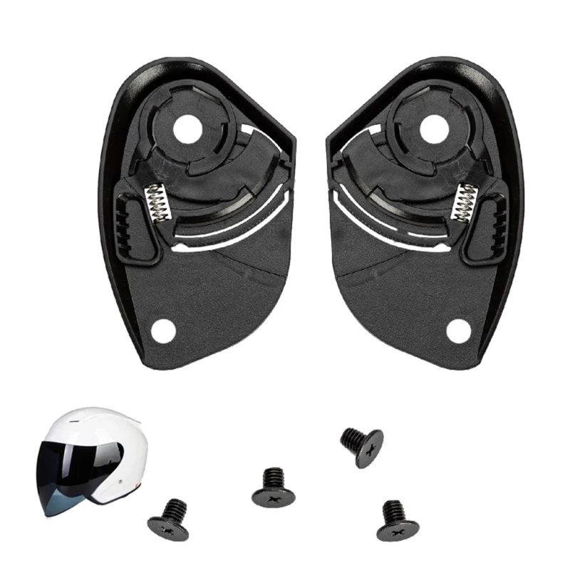 1 пара мотоциклетных шлемов козырьки для линз зажим щитка замок козырьков
